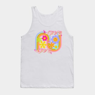 Love is love - retro design Tank Top